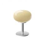 SérénitéMagique - Elegant Beige Table Lamp for Ambient Lighting