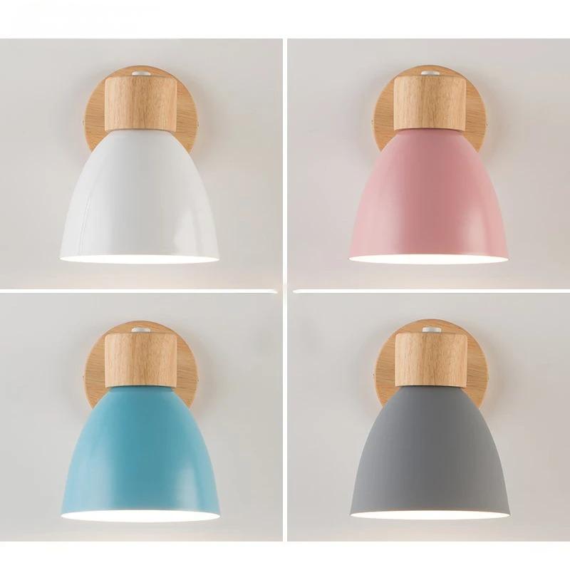 CALMARA – Nordic Wooden Wall Lamp with Ambient Lighting