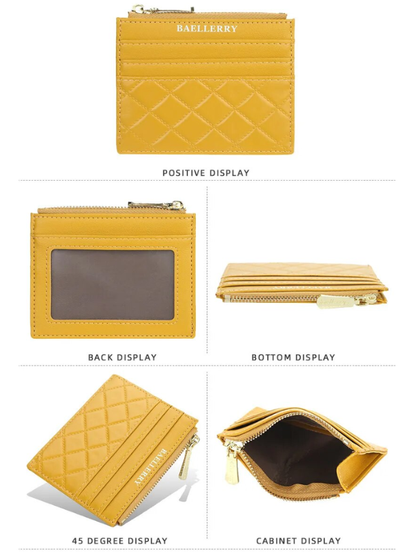 Stylish Padded Card Holder for Desk