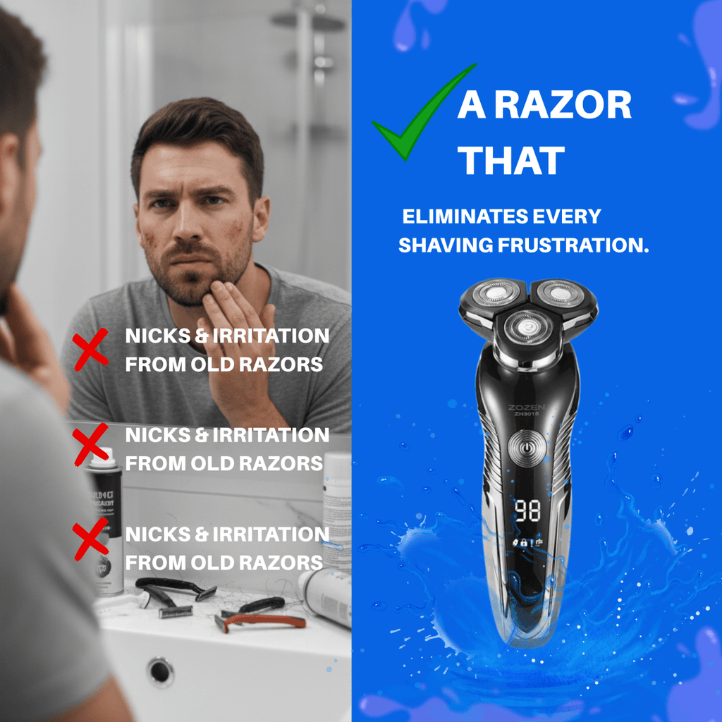 Z Series – Rechargeable Razor for a Perfect Shave Experience