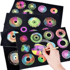 Spirograph Drawing Set - Artistic Precision - Dazzling Creations!