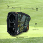 Laser Distance Meter TERRAVIEW 1000 | Up to 1000 m range | Camouflage design | Waterproof & Rechargeable | For hunting & outdoor