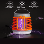 ZAPPERLANTERN – 2-in-1 Solar Bug Zapper and Camping Lantern