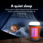 ZAPPERLANTERN – 2-in-1 Solar Bug Zapper and Camping Lantern