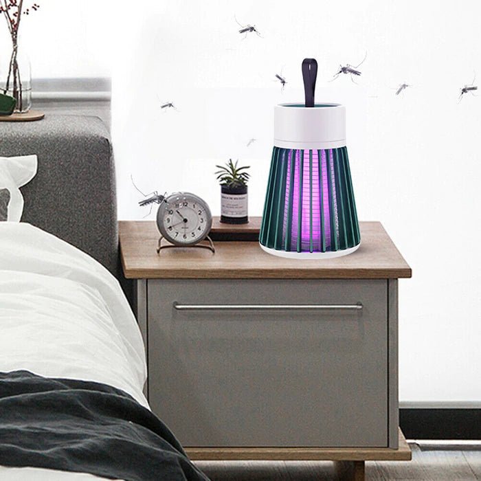 LumiGuard Portable Mosquito Killer Lamp | Silent UV insect trap for indoor and outdoor protection