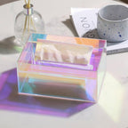 Iridescent Acrylic Tissue Box