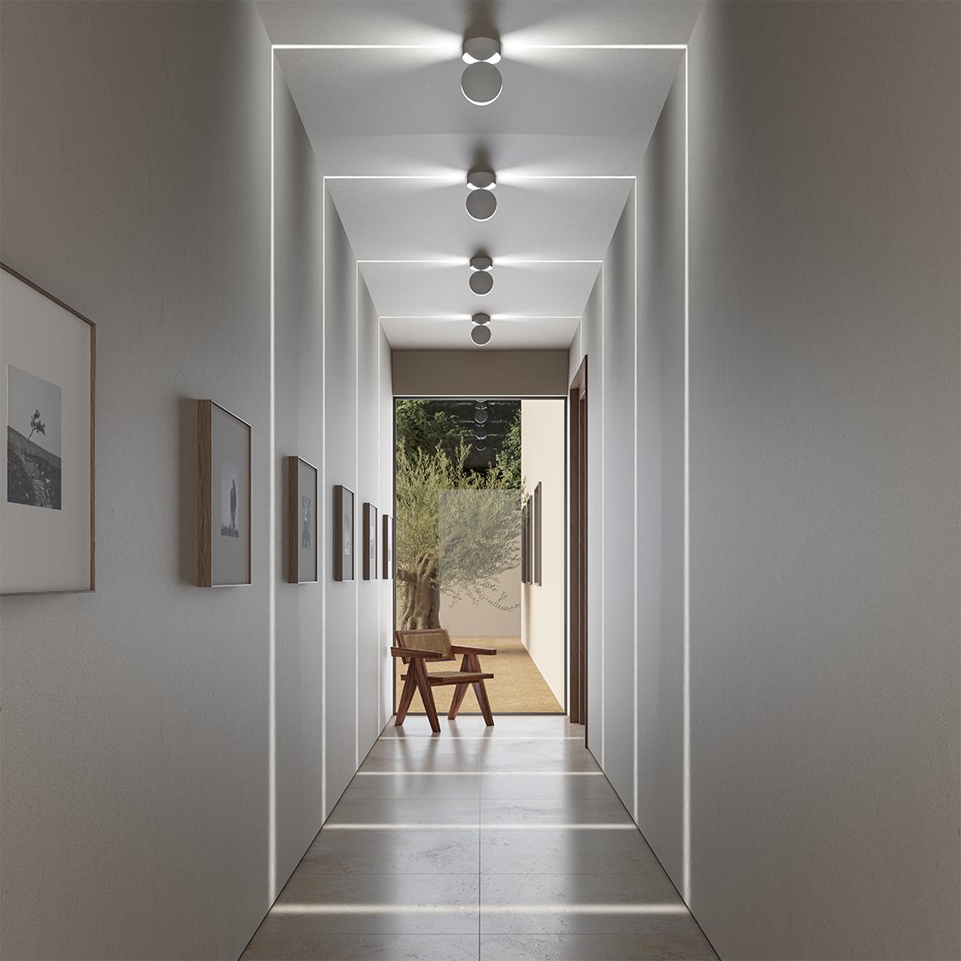 NovaWall LED Wall Light with Color Changing Design