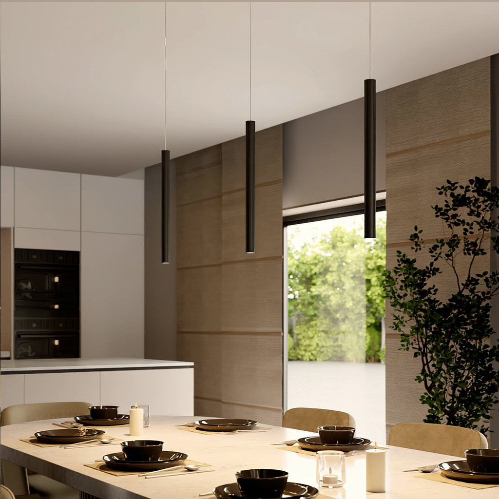 RayAura Minimalistic LED Pendant Light | Modern Design | Elegant Ceiling Lamp for Living Room & Office