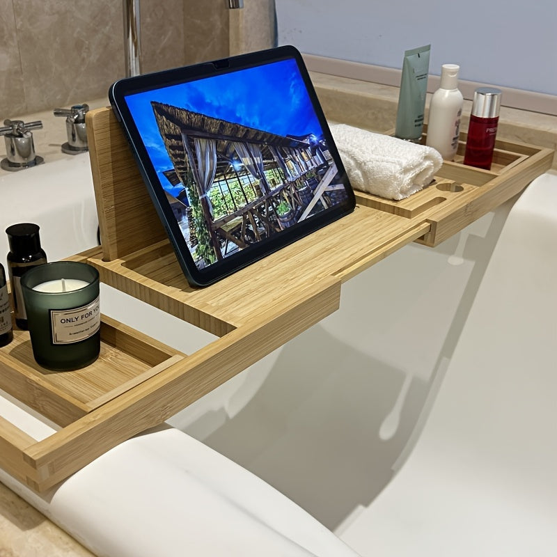 ZenBath Luxe Bamboo Bathtub Tray