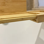 ZenBath Luxe Bamboo Bathtub Tray
